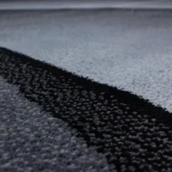 Plus Vloerkleed Laagpolig Grijs / Zwart - 160x230 CM