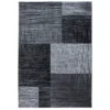 Plus Vloerkleed Laagpolig Grijs / Zwart - 240x340 CM