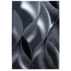 Plus Vloerkleed Laagpolig Grijs / Zwart - 200x290 CM