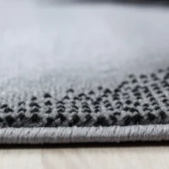 Plus Vloerkleed Laagpolig Grijs / Zwart - 200x290 CM