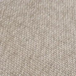 Poef Beige Stof - Zithoogte 38cm - 100x50x38cm - Sarah