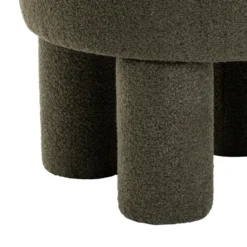 Poef Demi - Bouclé Groen
