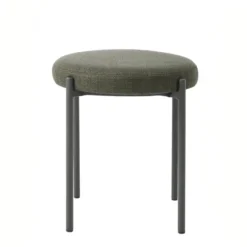Poef Groen Stof - 43,5x44x48cm - Pelican