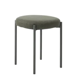 Poef Groen Stof - 43,5x44x48cm - Pelican