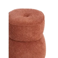 Poef Leyla - Terra - Ø40cm
