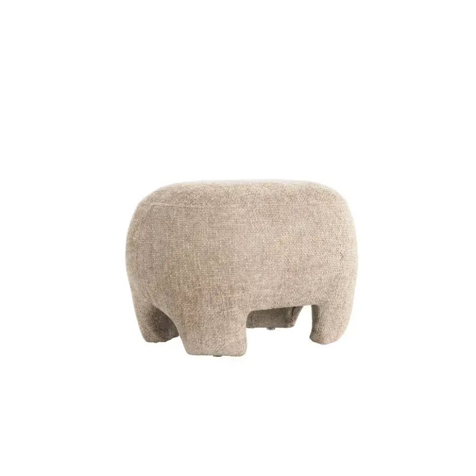 Poef Zenica - Bruin - 53x41x38cm