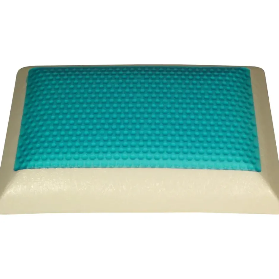 Polydaun hoofdkussen Traagfoam Coolgel - 60x40x14 cm