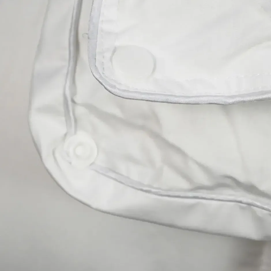 Polydaun 4-seizoenen dekbed - percale katoen - 140x220 cm