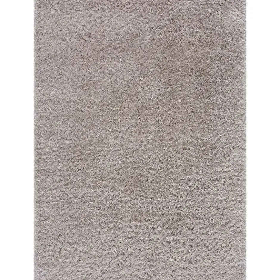 Porto Fluffy Vloerkleed Hoogpolig Grijs - 160x230 CM