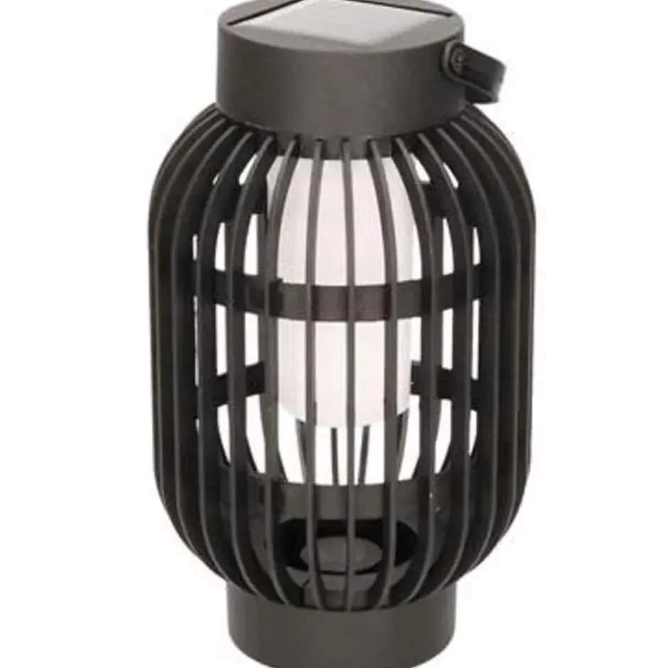 Pro Garden Prikspotje - 3 in 1 - vlameffect - solar - 23 cm