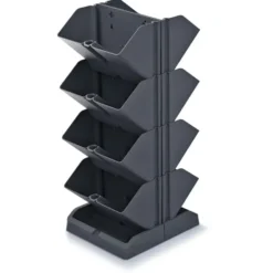 Prosperplast Kruidentuin - modulair - antraciet - 48 cm