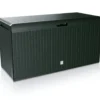 Prosperplast Opbergbox - antraciet - 290 liter - 114 x 47 x 59 cm