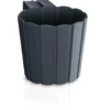 Prosperplast Plantenbak balkon - met haak - antraciet - 14cm