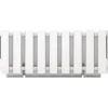 Prosperplast Plantenbak - kunststof - wit - 38 x 18 x 16 cm