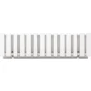 Prosperplast Plantenbak - kunststof - wit - 58 x 18 x 16 cm