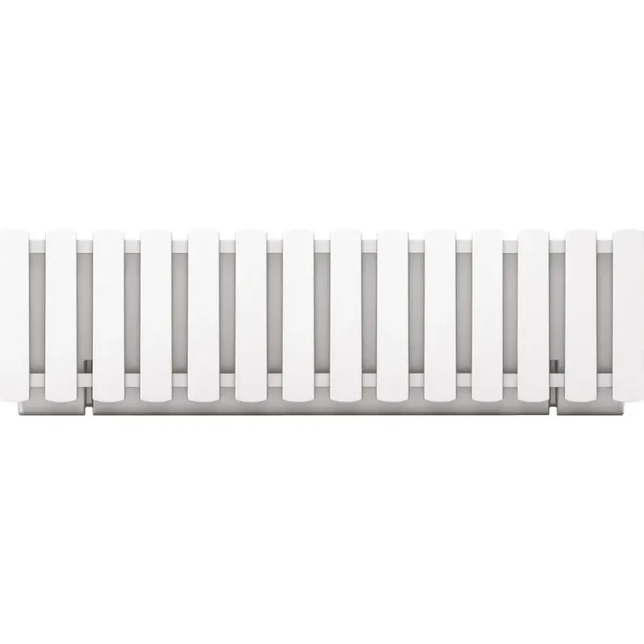 Prosperplast Plantenbak - kunststof - wit - 58 x 18 x 16 cm