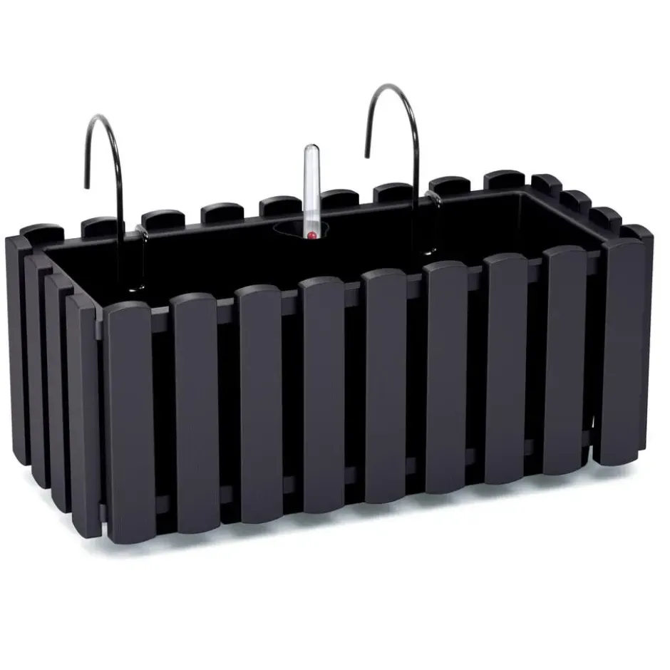 Prosperplast Plantenbak - kunststof - 38 cm - antraciet