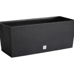 Prosperplast Plantenbak Rato - antraciet - 30 l - 60 x 25 x 24 cm