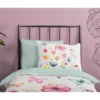 Pure dekbedovertrek bloemen - 1 persoons 140x200/220 cm - Multi - Microvezel