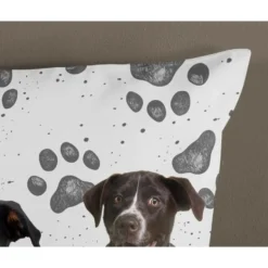 Pure dekbedovertrek hondje - 1 persoons 140x200/220 cm - Multi - Microvezel