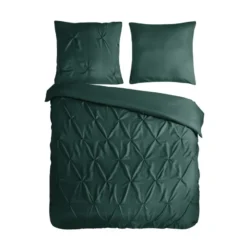 Pure Dekbedovertrek Luxe Chesterfield Groen-Lits-jumeaux (240 x 200/220 cm)