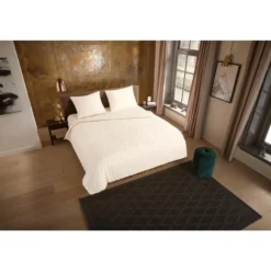 Pure Dekbedovertrek Luxe Off-White-Lits-jumeaux (240 x 200/220 cm)