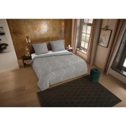 Pure Dekbedovertrek Luxe Taupe-Lits-jumeaux (240 x 200/220 cm)