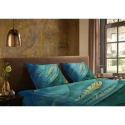 Pure dekbedovertrek veren - Lits jumeaux 240x200/220 cm - Multi - Microvezel