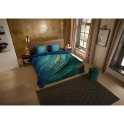 Pure dekbedovertrek veren - Lits jumeaux 240x200/220 cm - Multi - Microvezel