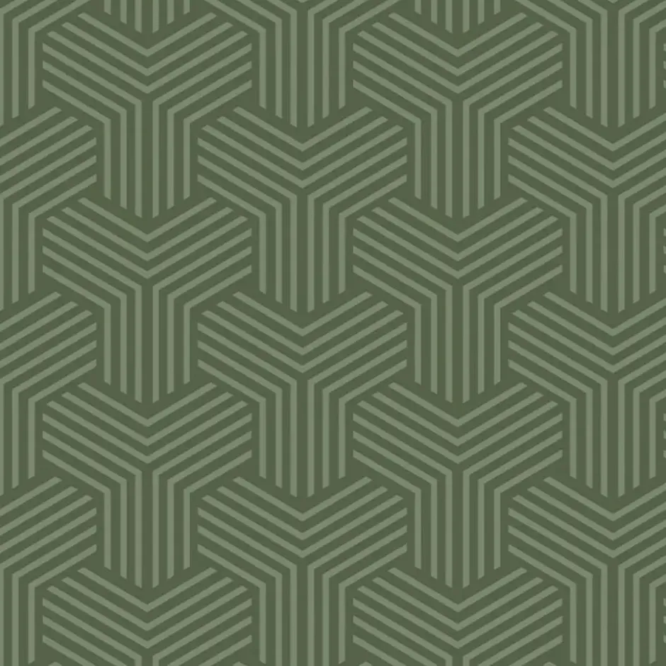 Pure Groningen Dekbedovertrek Groen-2-persoons (200 x 200/220 cm)