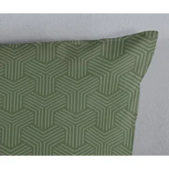 Pure Groningen Dekbedovertrek Groen-2-persoons (200 x 200/220 cm)
