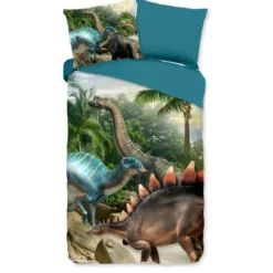 Pure Kinderdekbedovertrek Dinosaurus