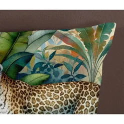 Pure Majestueuze Jaguar Dekbedovertrek Multi-1-persoons (140 x 200/220 cm)
