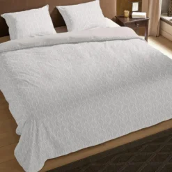 Pure Noordwijk Dekbedovertrek Off-Wit-2-persoons (200 x 200/220 cm)