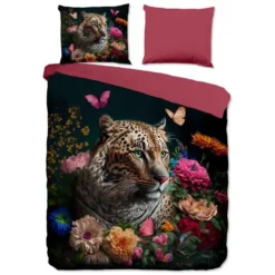 Pure Tijger Bora Dekbedovertrek Multi-Lits-jumeaux (240 x 200/220 cm)
