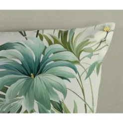 Pure Tropische Bloei Dekbedovertrek Groen-2-persoons (200 x 200/220...