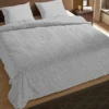 Pure Venlo Dekbedovertrek Grijs-1-persoons (140 x 200/220 cm)