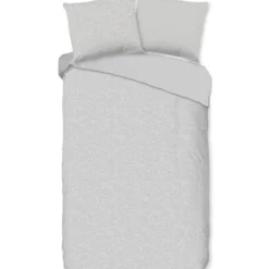 Pure Venlo Dekbedovertrek Grijs-2-persoons (200 x 200/220 cm)