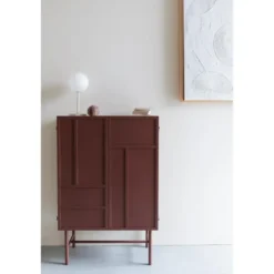 Puur - Harold wandkast - rood