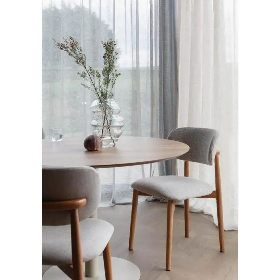 Puur - Kyle eettafel ø110 cm - naturel/beige