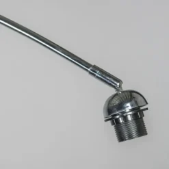 Qazqa booglamp arc zilverkleurig e27
