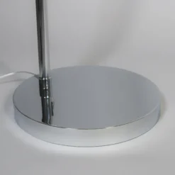 Qazqa booglamp arc zilverkleurig e27