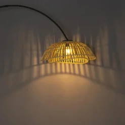 Qazqa booglamp pua beige e27