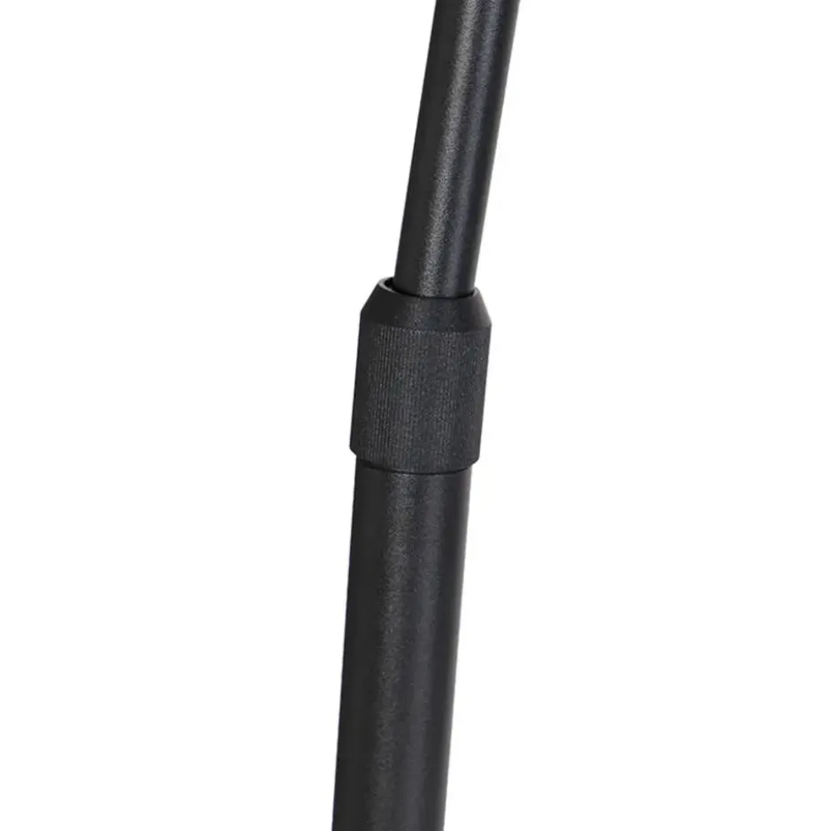 Qazqa booglamp shade-duo zwart e27