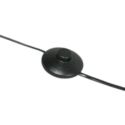 Qazqa booglamp vinossa zwart e27
