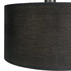 Qazqa booglamp vinossa zwart e27