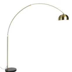 Qazqa booglamp xxl goudkleurig e27