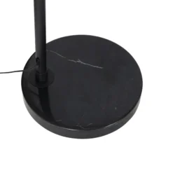 Qazqa booglamp xxl zwart e27