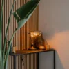 Qazqa bureaulamp banker zwart e27