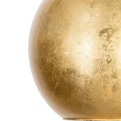 Qazqa hanglamp bert goudkleurig e27